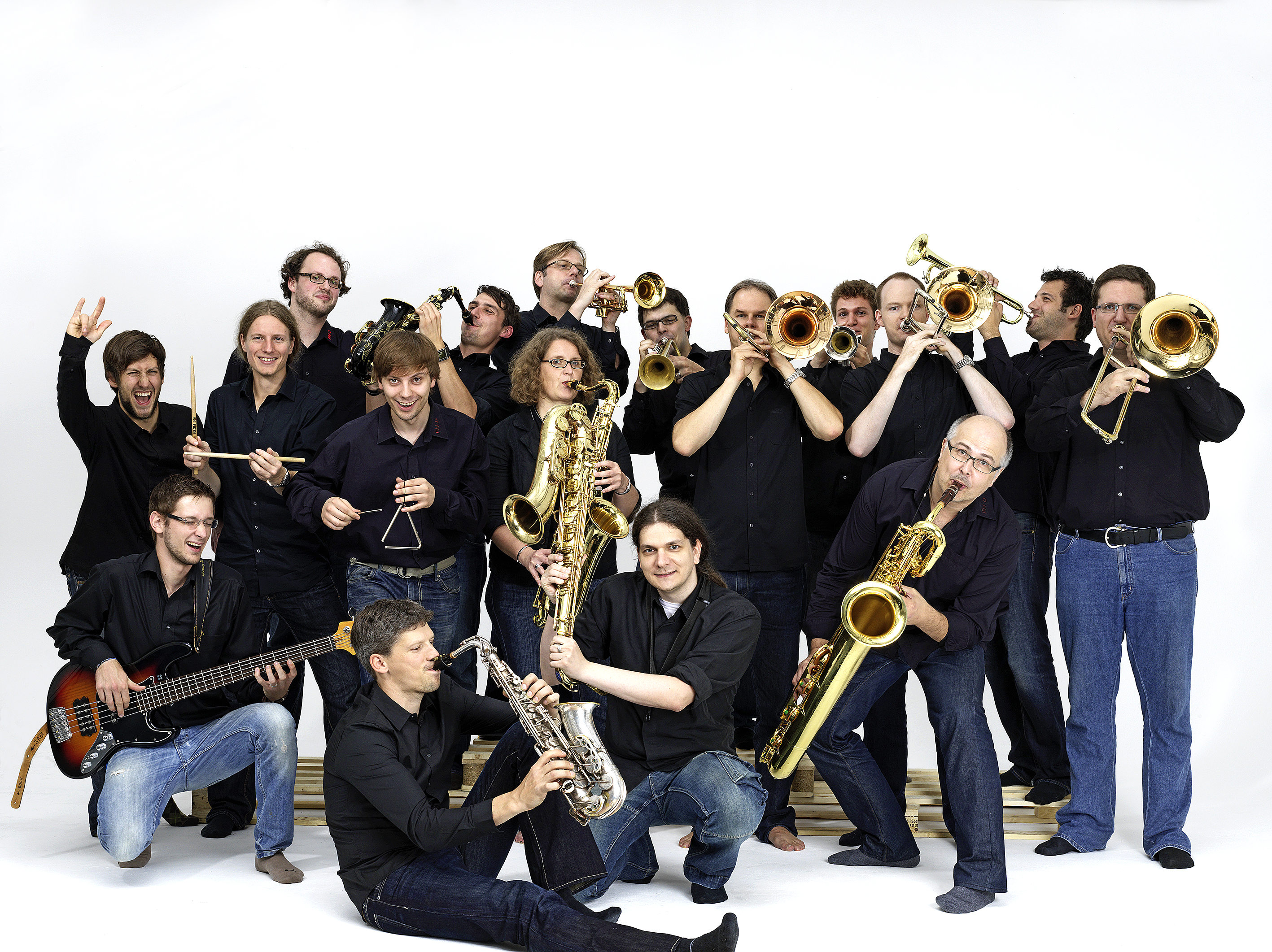HSD Big Band, Gero Körner (Hammond-Orgel), Martin Reuthner (Trompete und Leitung) /Foto: IDO