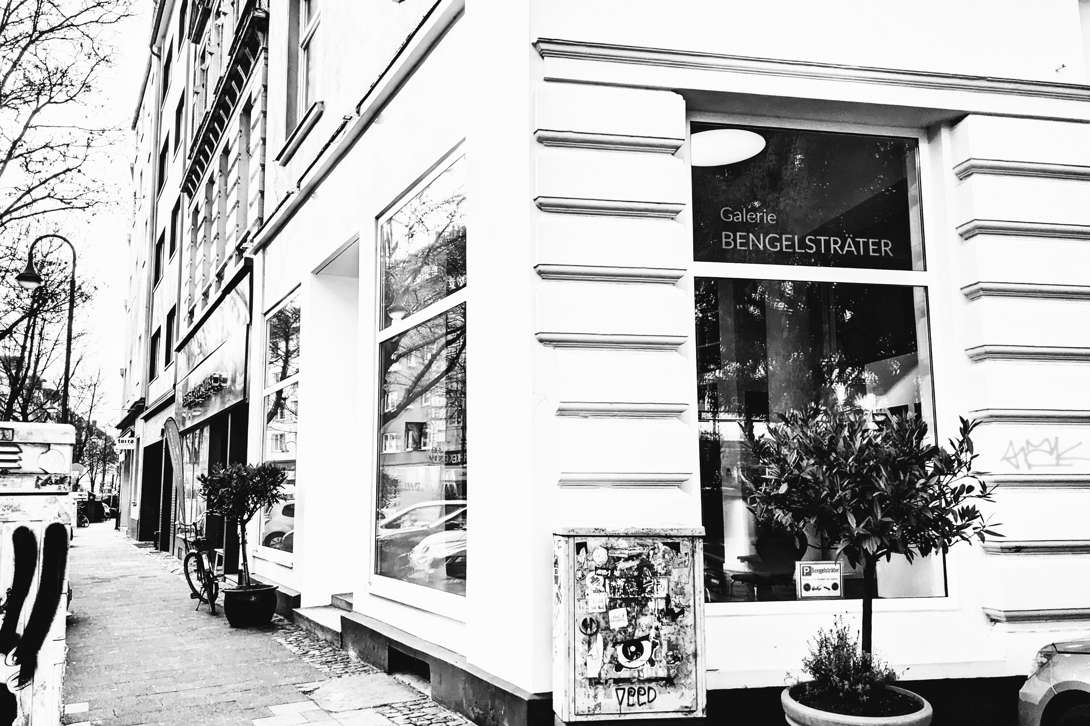 Galerie Bengelsträter, Hermannstraße 23 / Ecke Ackerstrasse / Foto © Alexandra Scholz Marcovich