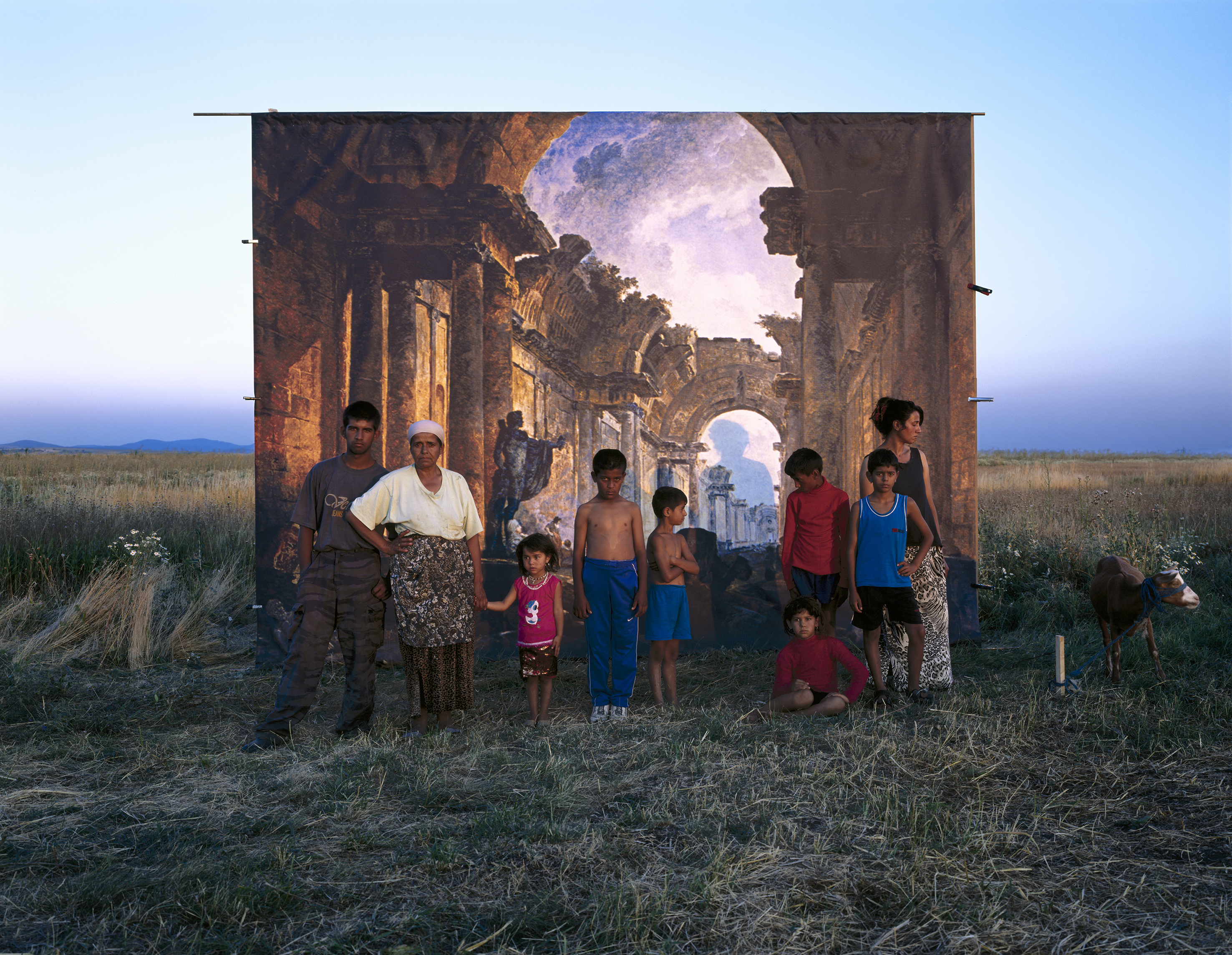 La Grande Galerie, C-Print on aluminum, 2004, 100 x 120 cm © Danica Dakić, VG Bild-Kunst, Bonn 