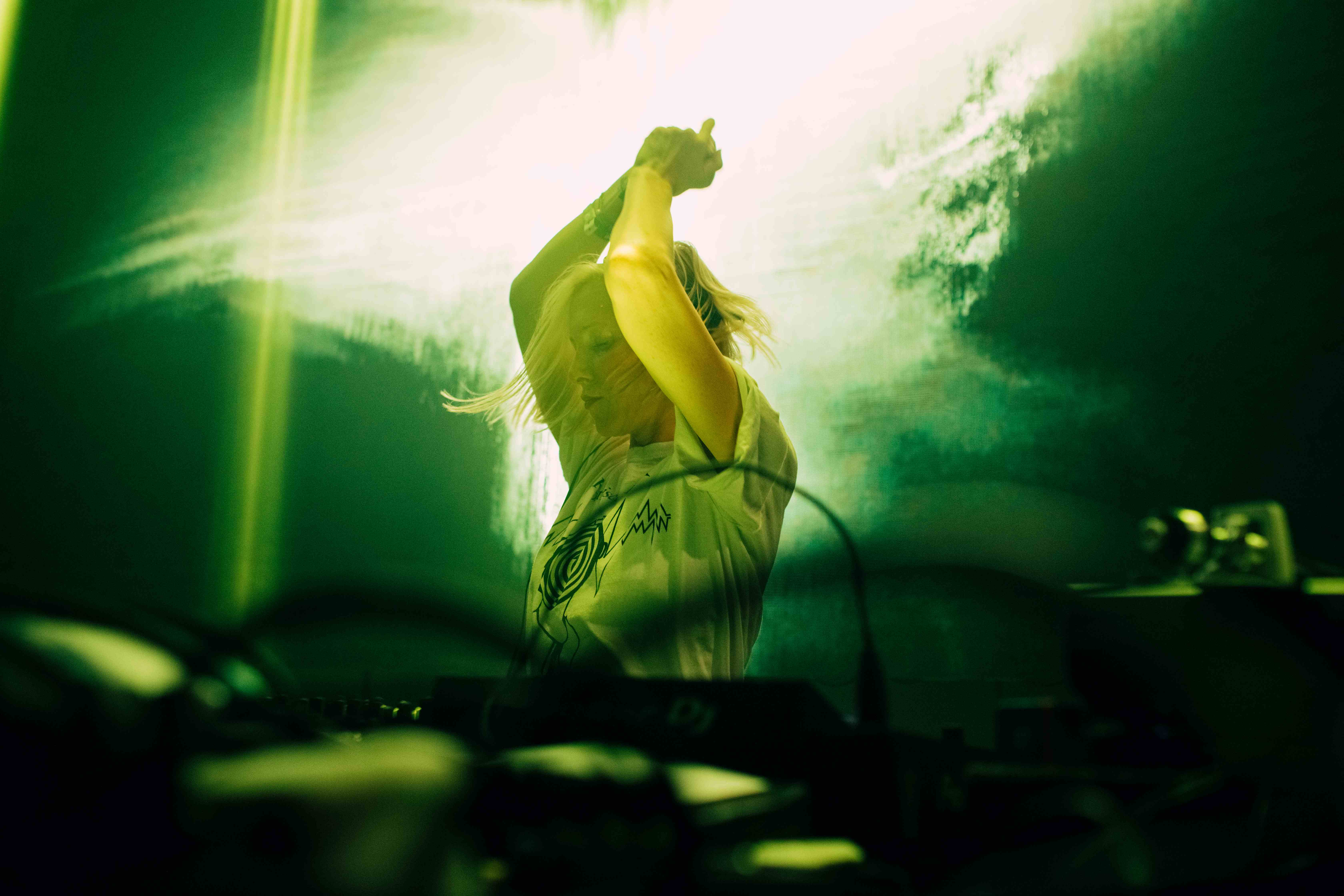 DJ und Musikerin Ellen Allien Festival N.A.M.E., Roubaix, 2017 © Jacob Khrist