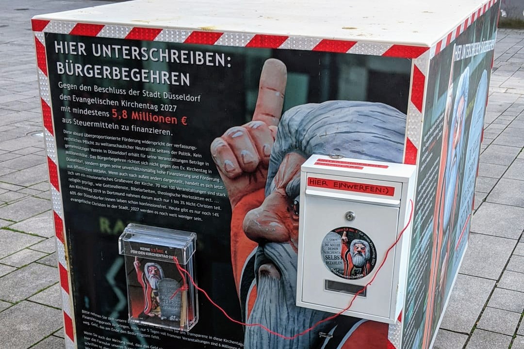 Die Sammlung läuft noch bis zum 20. April.