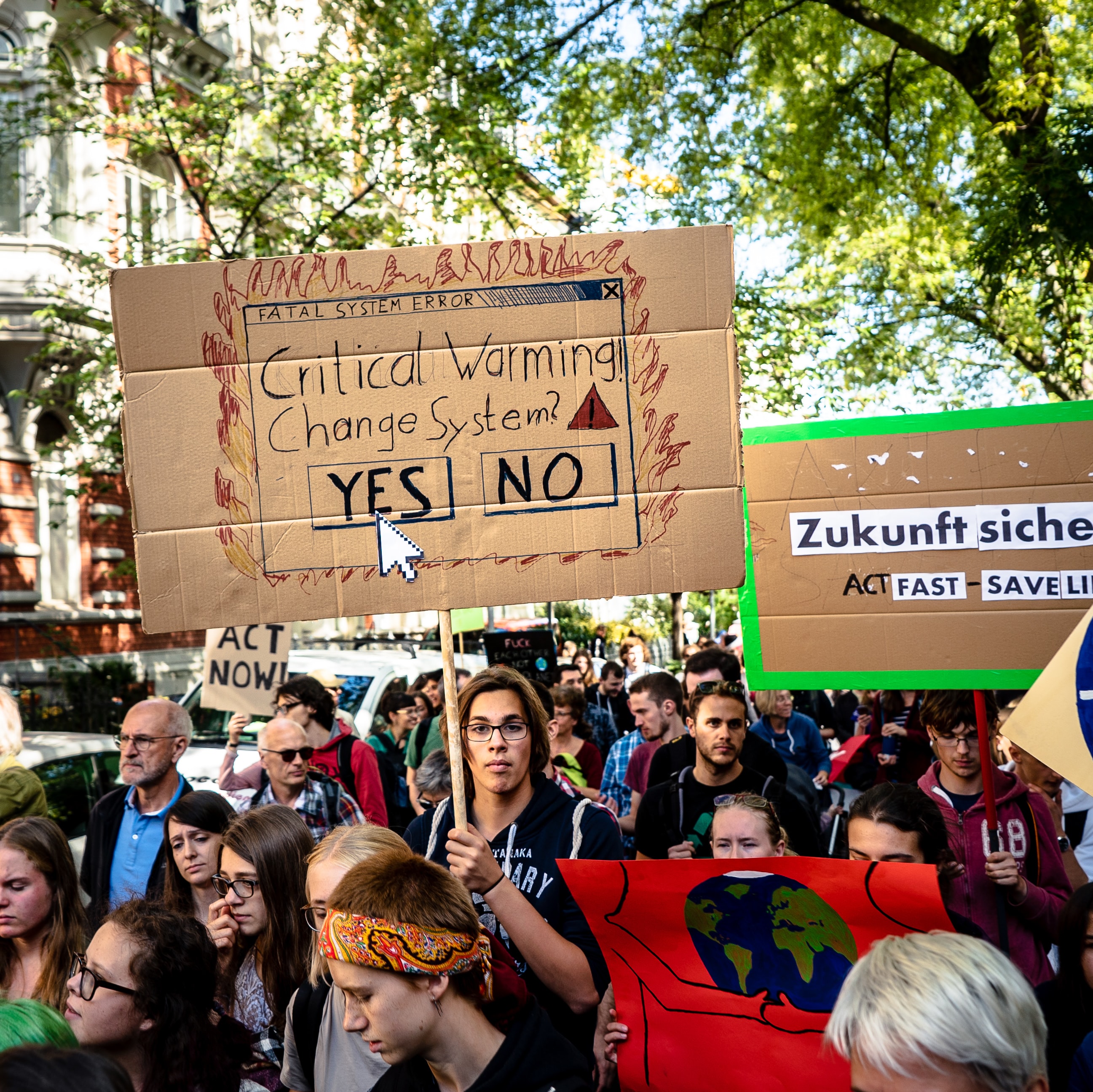 Fridays for Future / Foto © Mika Baumeister