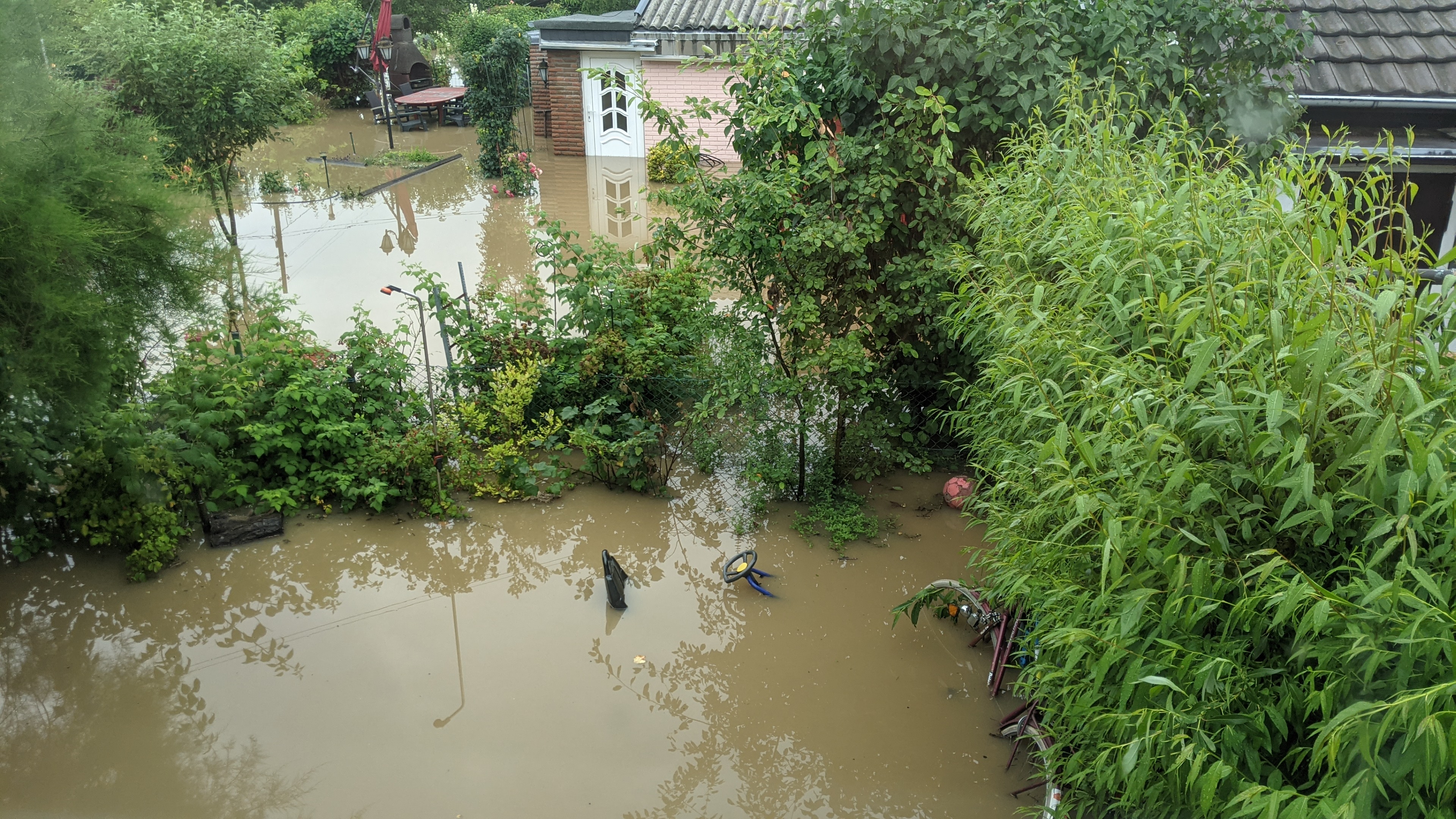 Hochwasser-Katastrophe vom Juli 2021, Königsbusch /Foto © Arthur H.C. Scholz