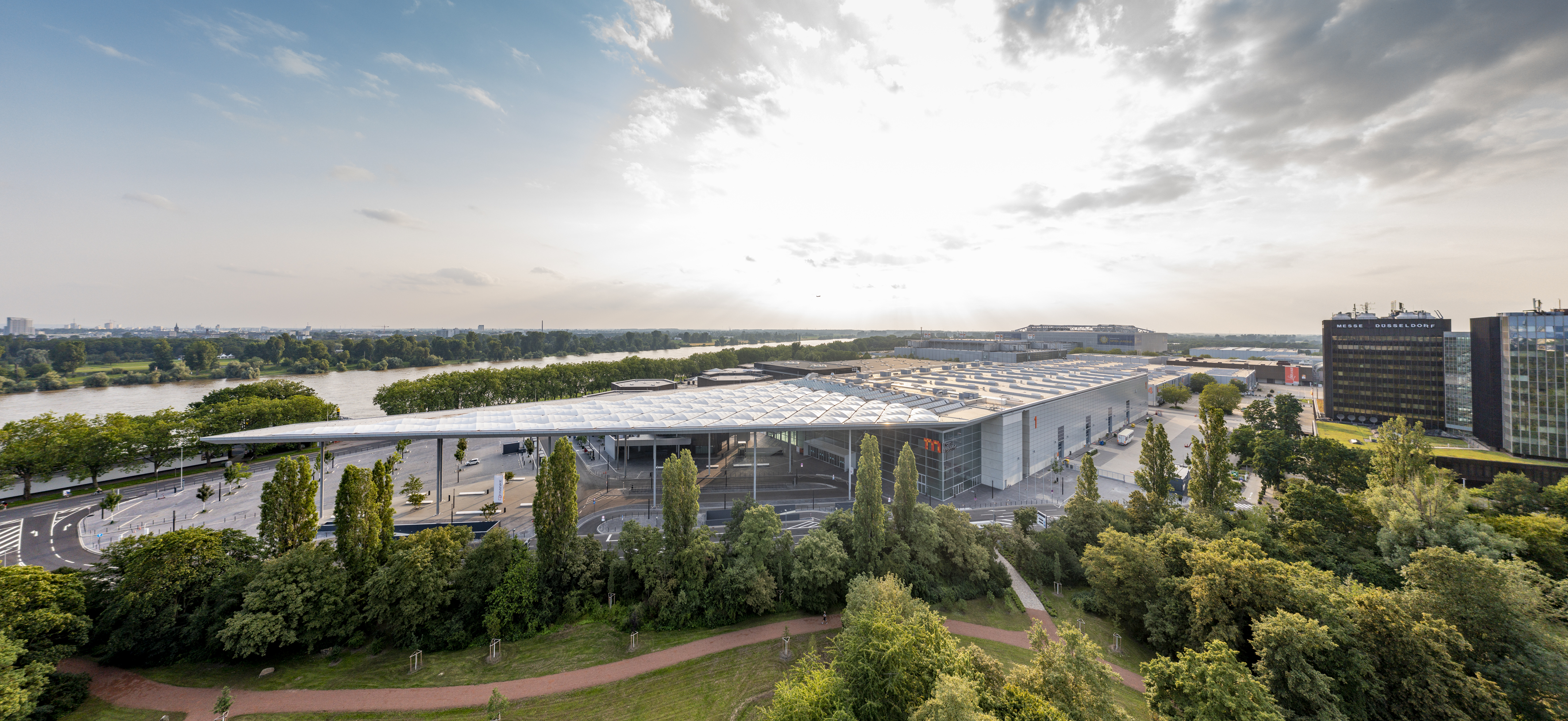 Neue Messe Süd 2021 © Messe Düsseldorf, Ansgar van Treeck