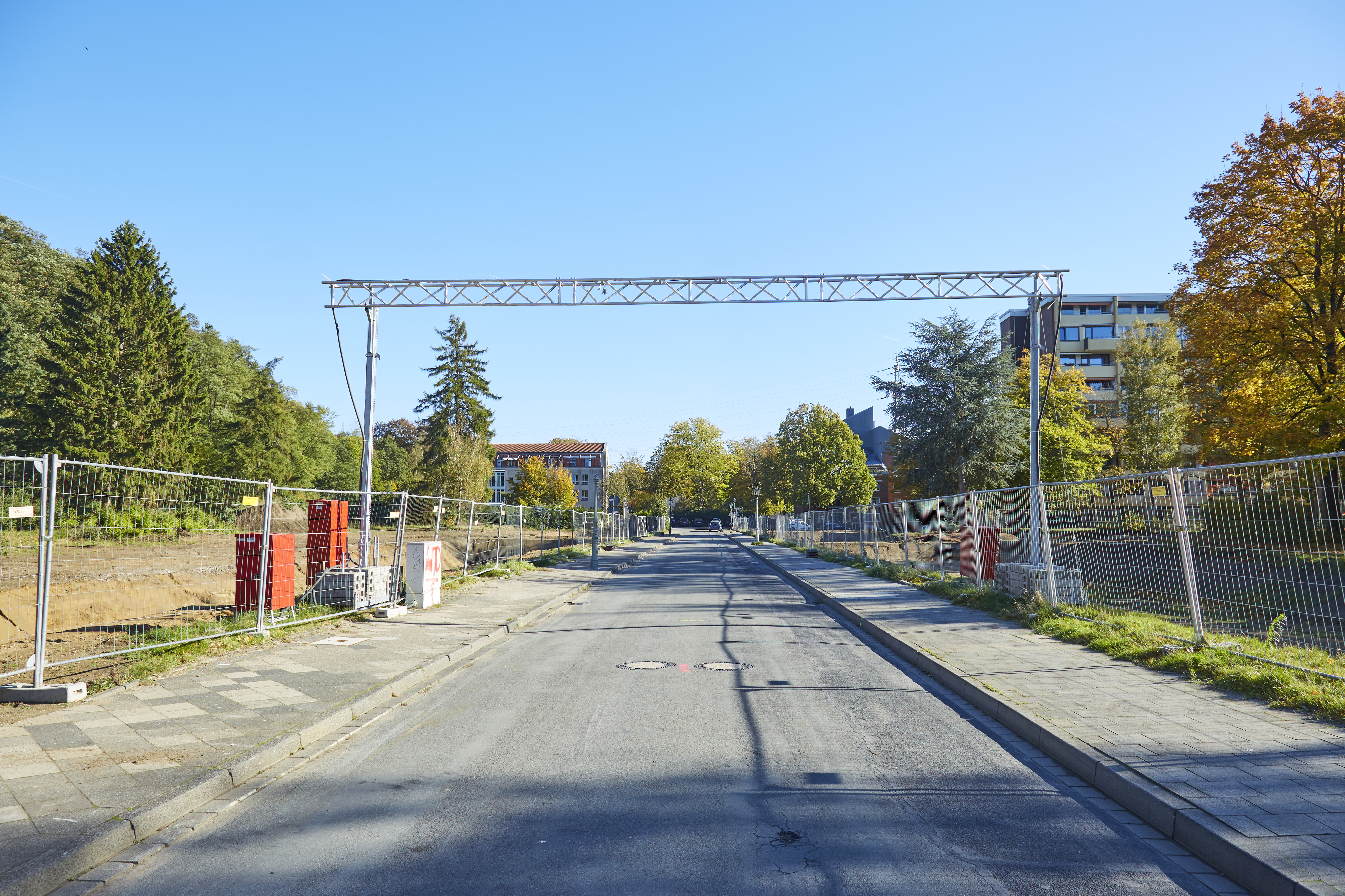 „Die Passage“ an der Hagener/Lüdenscheider Straße in Düsseldorf-Gerresheim, Baustart / Foto © WOGEDO