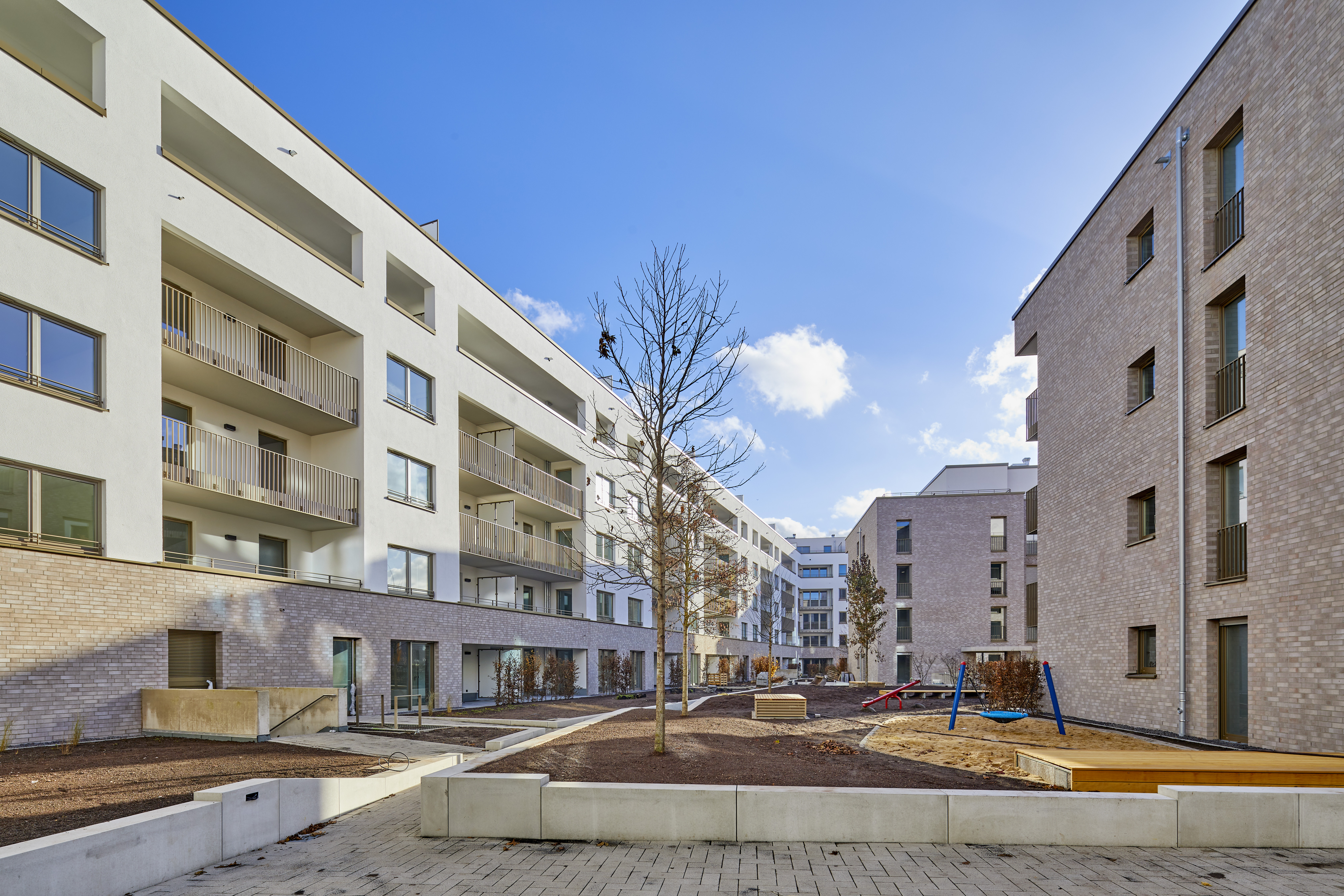 Das Schlösser-Areal Gemeinschaftliches Projekt in Derendorf- Bauabschnitt / Foto © Max Hampel