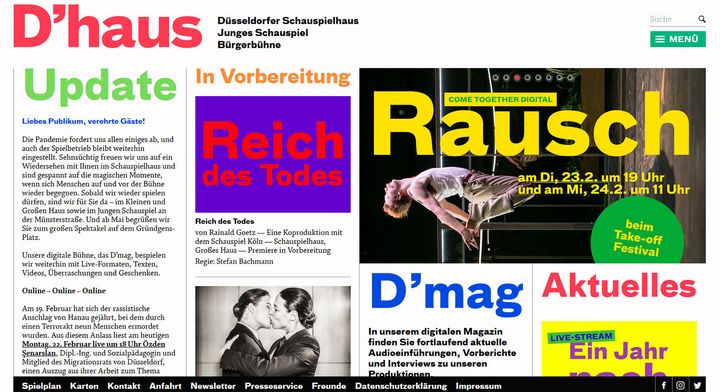 Screenshot Schauspielhaus 23. Februar