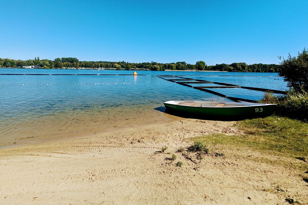 Unterbacher See, Südstrand / Foto © Alexandra Scholz-Marcovich