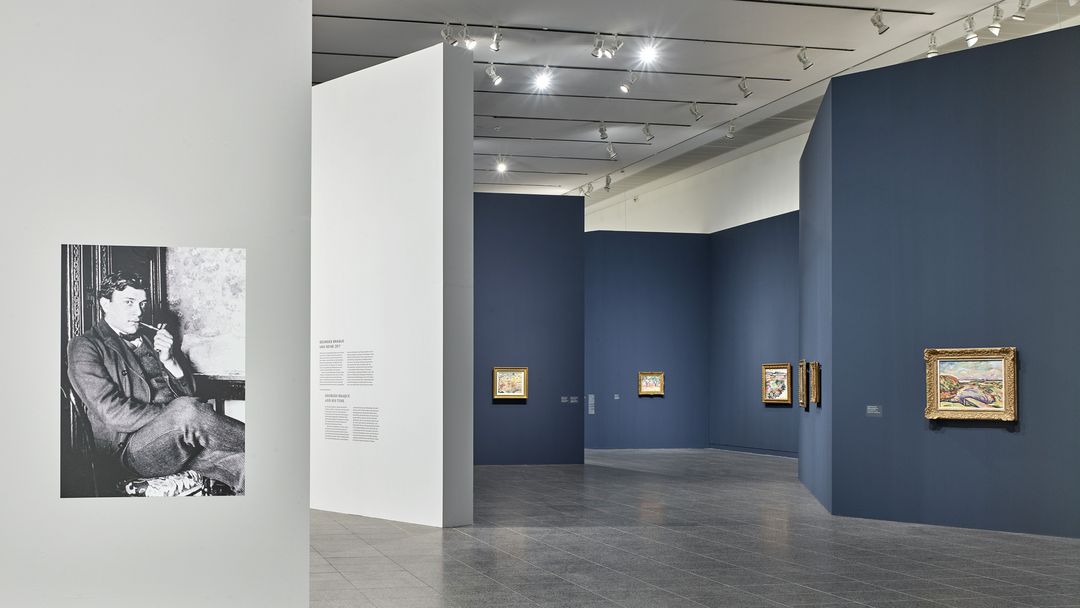 Georges Braque. Erfinder des Kubismus, Installationsansicht K20, Kunstsammlung Nordrhein-Westfalen 2021/ Foto @ Achim Kukulies 