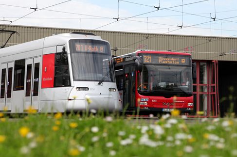 2021: Angebot und Investitionen weiter auf hohem Niveau © Rheinbahn