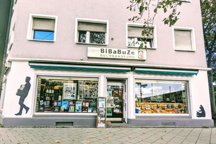 Buchhandlung BiBaBuZe, Aachener Straße 1 | 40223 Düsseldorf / Foto: Alexandra Scholz-Marcovich