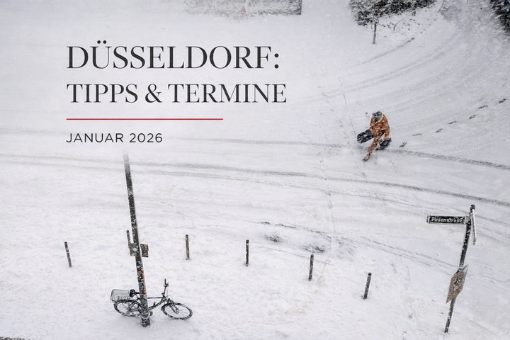 Düsseldorf im Januar: draußen leise, im Kalender umso lauter – hier kommen unsere Tipps & Termine. / Foto: NDOZ
