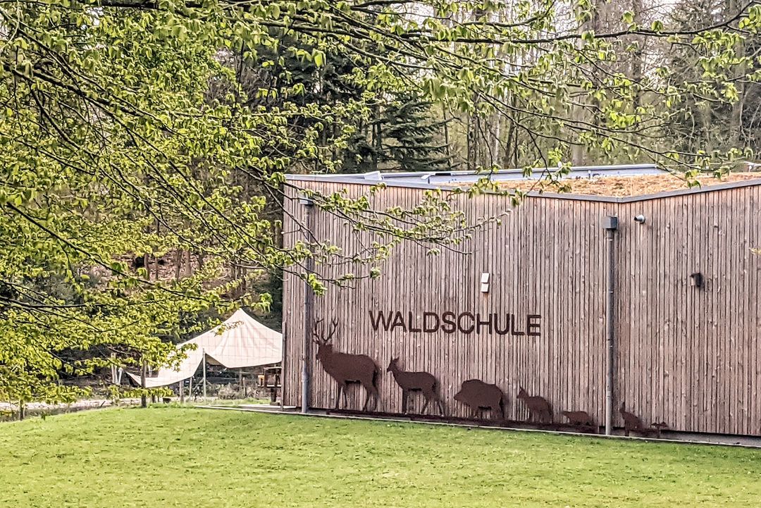 Waldschule Düsseldorf im Wildpark Grafenberg / Foto: Alexandra Scholz-Marcovich