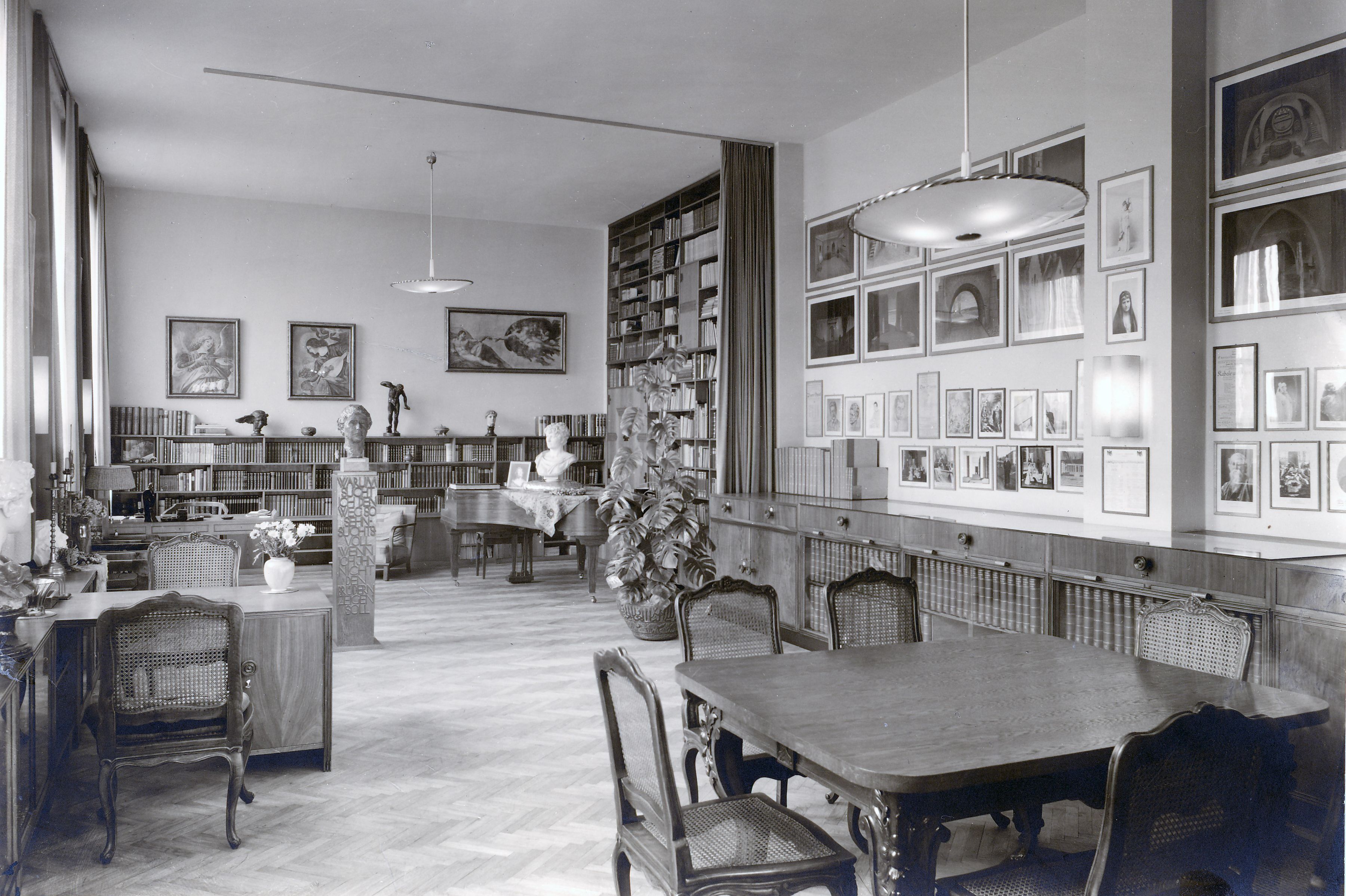 Das Dumont-Lindemann-Archiv im Stahlhof circa 1940 © Oskar Söhn 