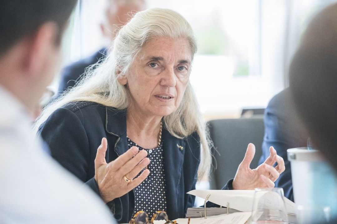 Ministerin Pfeiffer-Poensgen: Freiheit und Frieden unabdingbare Voraussetzungen für wissenschaftlichen Austausch / Foto: Land NRW © Mark Hermenau