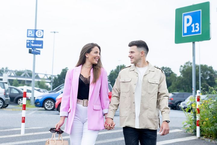 Wer mit dem Auto zur Düsseldorfer Rheinkirmes will, parkt ganz entspannt auf dem Parkplatz P13 am Düsseldorfer Flughafen / Foto: Flughafen Düsseldorf / Andreas Wiese