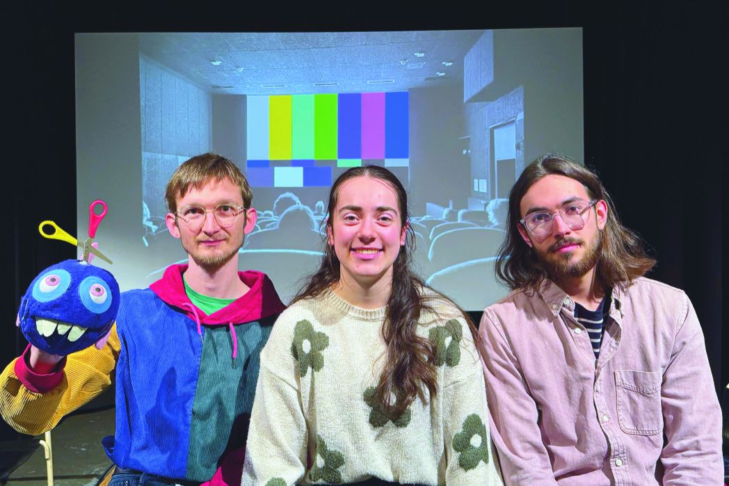 v.l.n.r.: Daniel Ulrich, Sophie Szymkowiak, Max Martin Höfer / Foto: Filmwerkstatt (Junge Filmwerkstatt)