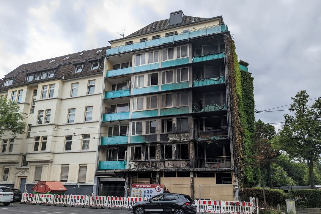 Wohnhaus Ecke Lichtstraße – Grafenberger Allee, 22.05.2024 / Foto: NDOZ
