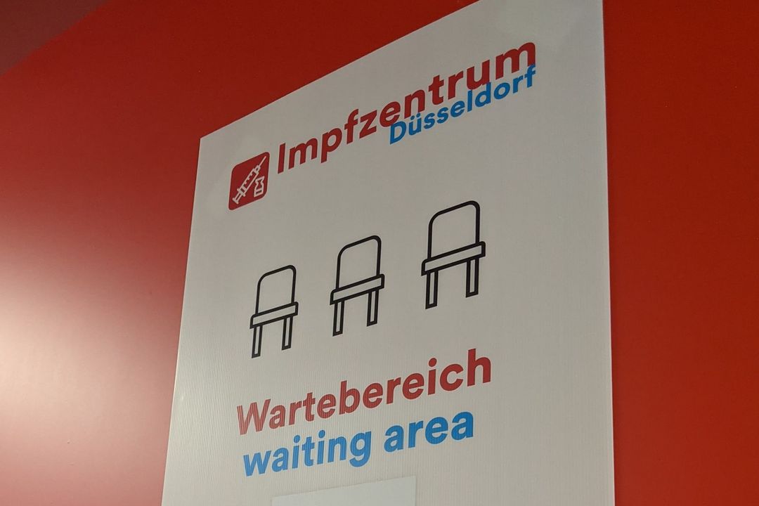 Düsseldorf eröffnet das Impfzentrum 2.0 / Foto @ Alexandra Scholz Marcovich