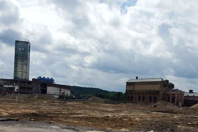 Glasmacherviertel, Baustelle am 25. Juni 2017 / Foto: Jo Achim Geschke