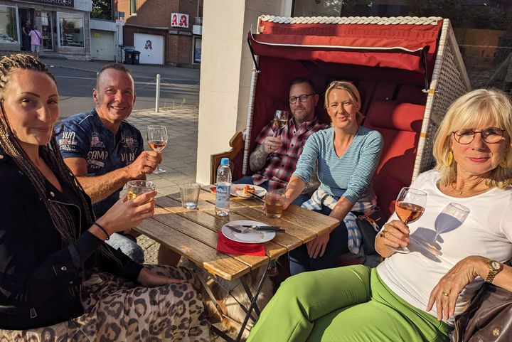 After Work Wine vom Feinsten, Biohaus Lohausen / Foto © Gabriele Schreckenberg