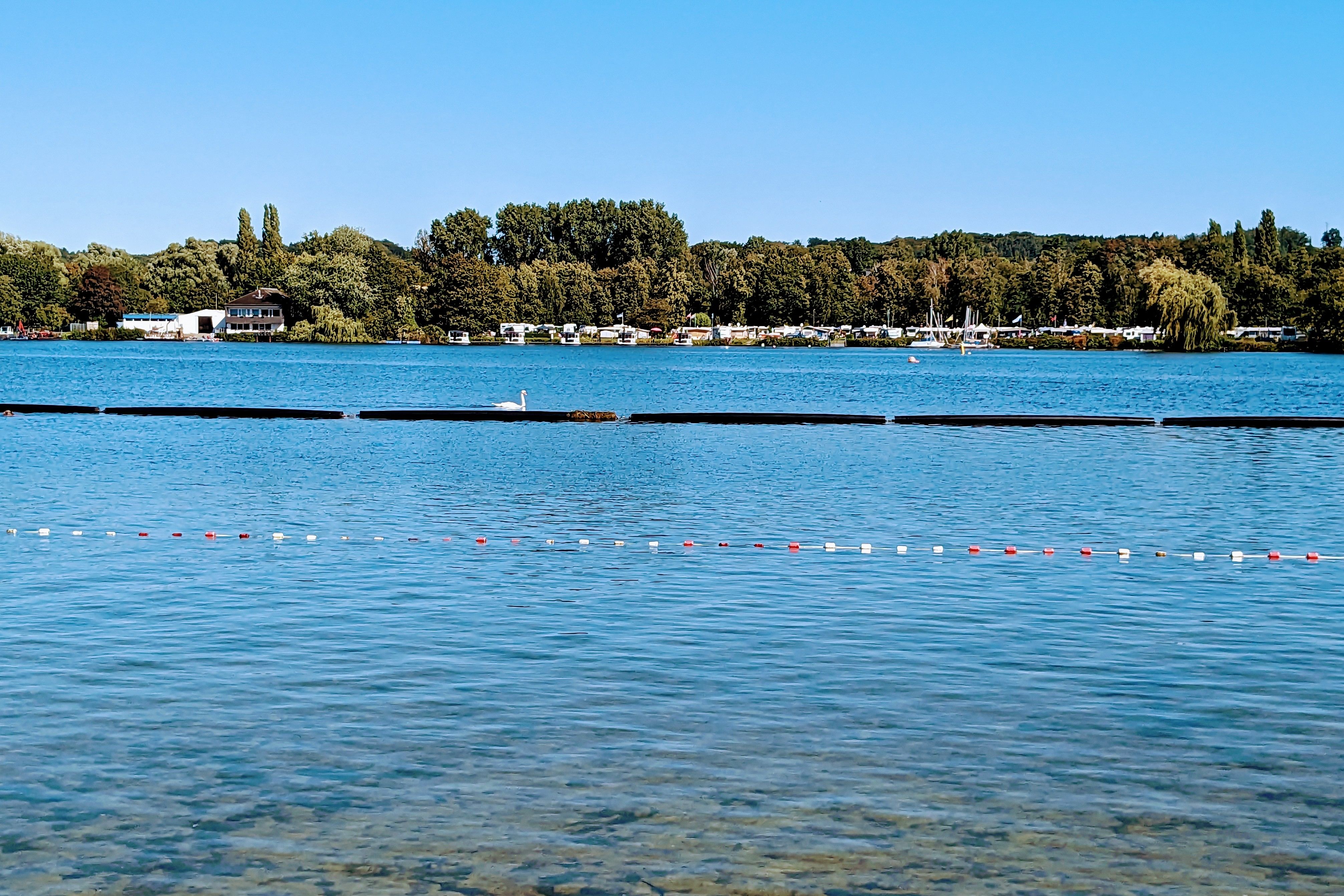 Unterbacher See, Südstrand / Foto © Alexandra Scholz-Marcovich