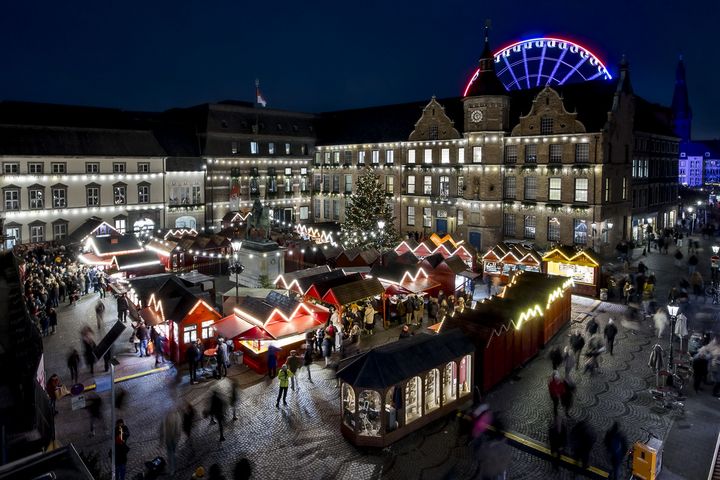 Düsseldorfer Weihnachtsmarkt 2023 / Foto: DLIVE, Anne Orthen
