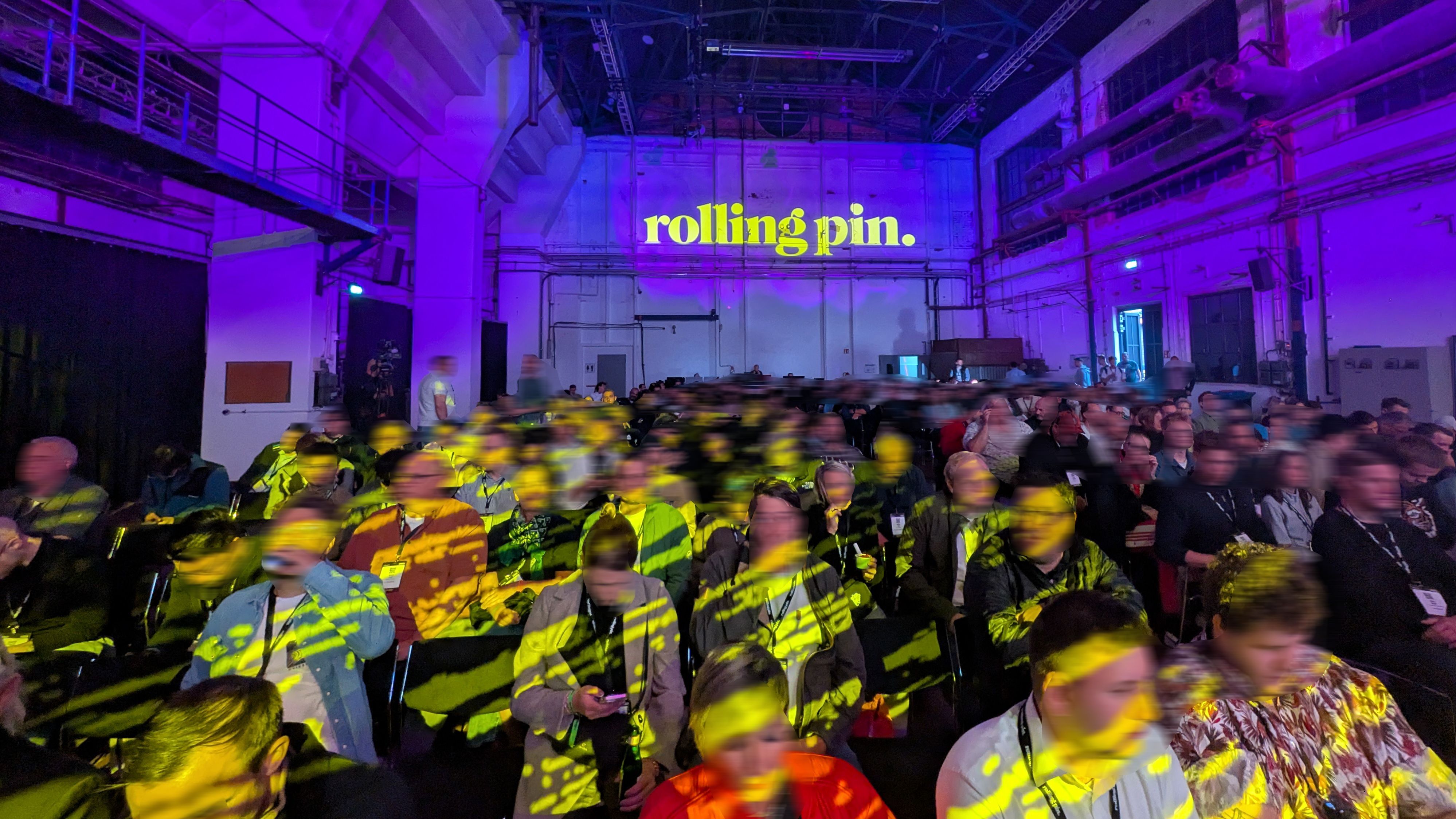Volles Haus beim Rolling Pin.Convention in Düsseldorf: zwei Tage voller Visionen, Ideen und Zukunft der Gastronomie. / Foto: Stefan Scholz, NDOZ