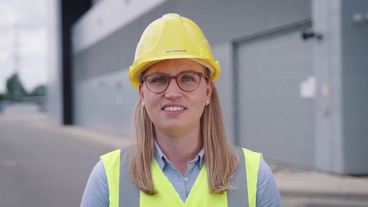 Jana Granderath, Besichtigungsleiterin bei den Stadtwerken Düsseldorf