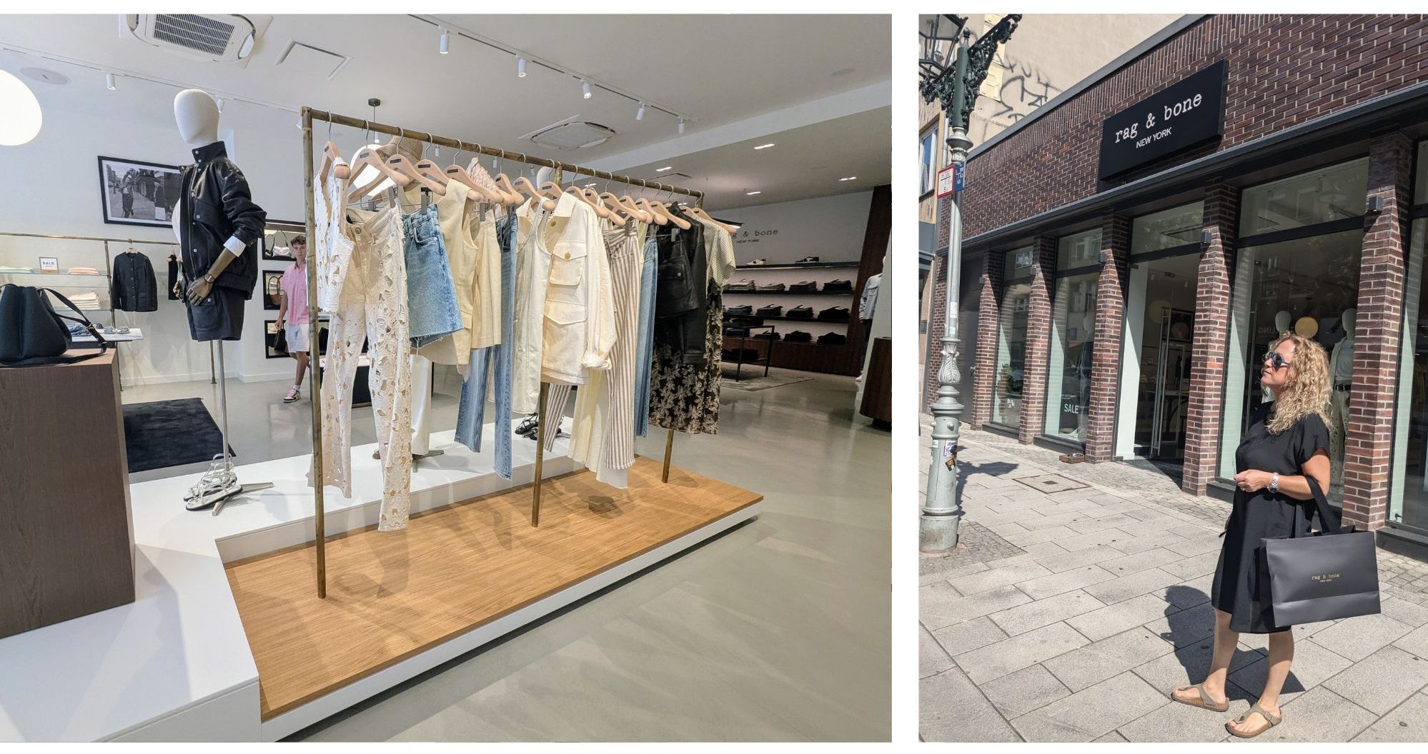 Rag & Bone live erlebt - Vor dem Presse-Event schon mal reingeschaut: Rag & Bone setzt in Düsseldorf auf Understatement mit Stil. / Foto: NDOZ