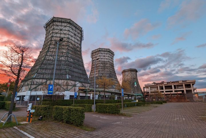 Fotosymbol - Heizkraftwerk Flingern, Stadtwerke Düsseldorf / Foto © Alexandra Scholz-Marcovich