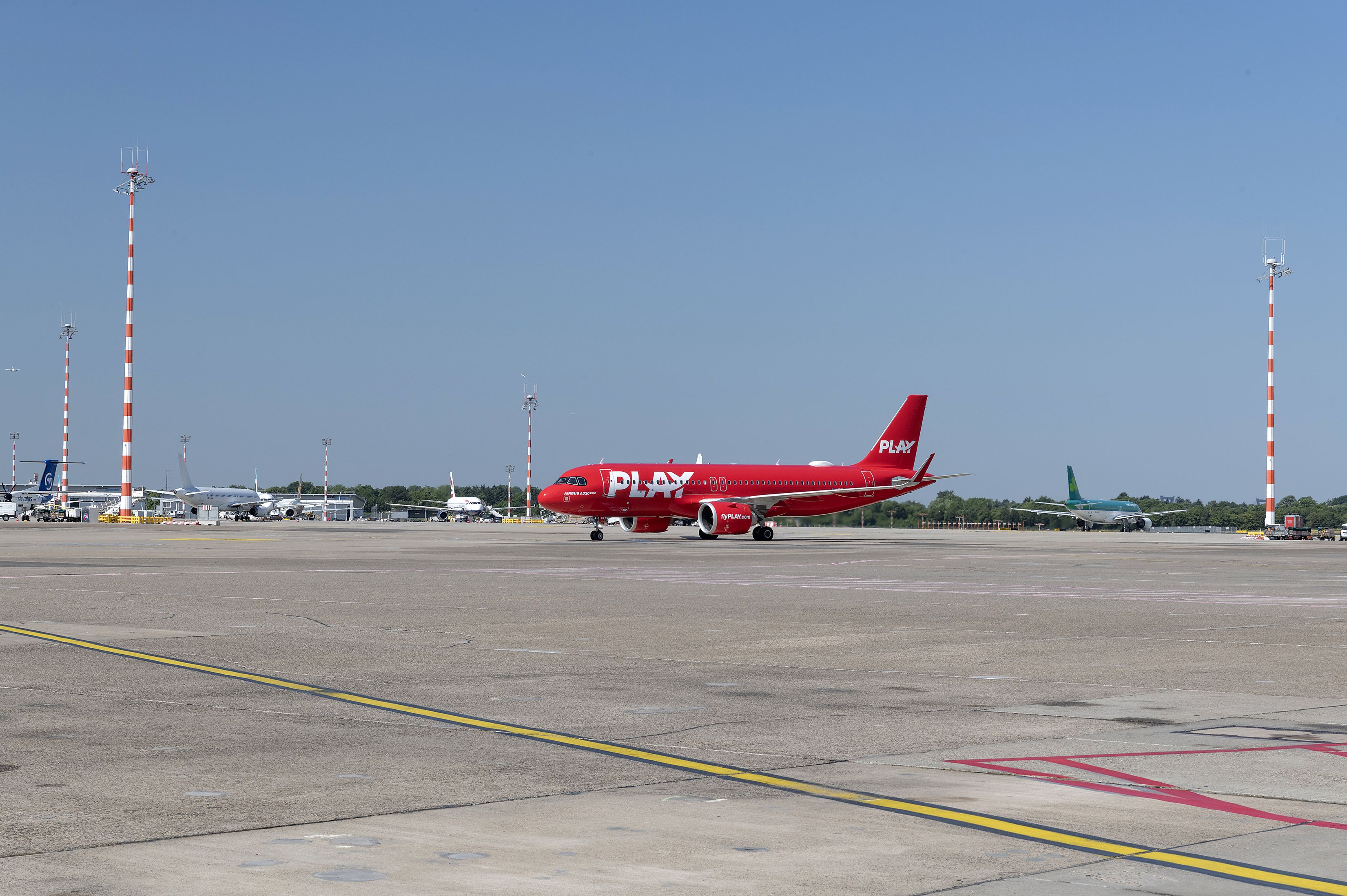 Low-Cost Airline PLAY / Foto ©Giulia Coscia / Flughafen Düsseldorf 