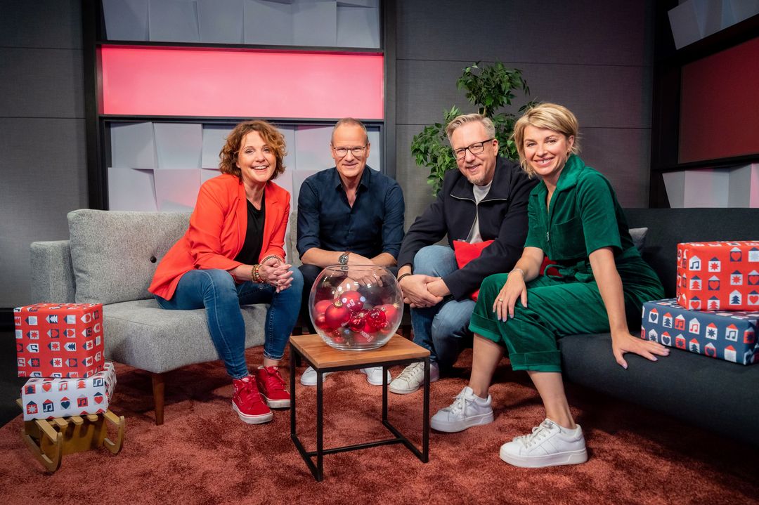 Das Moderatorenteam: Steffi Neu, Thomas Bug, Jan Malte Andresen & Sabine Heinrich / Foto: Annika Fußwinkel, WDR Westdeutscher Rundfunk