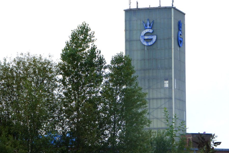 Turm der Glashuette in Gerresheim / Foto Archiv © NDOZ