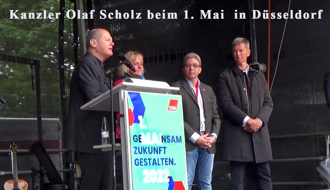 Scholz Rede 1. Mai 22