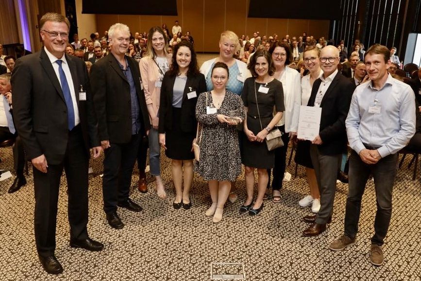 Das Phenion®-Team von Henkel bei der Preisverleihung des Rheinischen Innovationspreises 2022 / Foto © Henkel 