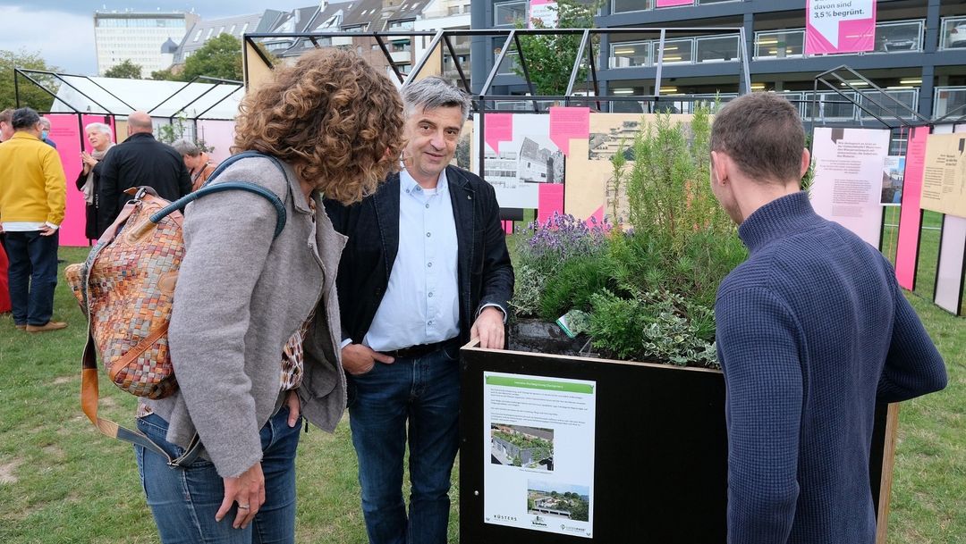 Eröffnung der Ausstellung „Einfach Grün – Greening the City“