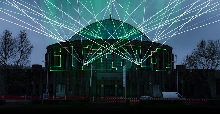 Ausstellungsprojekt „Electro – von Kraftwerk bis Techno“: Musik- und Lichtshow auf der Tonhalle © Herrn Klaus H. R. Gendrung der Modern Media Group 