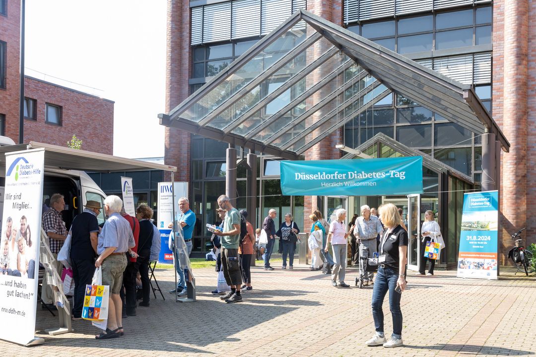 Informationen und Austausch für Menschen mit Diabetes / Foto: Deutsches Diabetes-Zentrum 2024