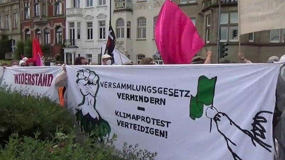 Demo gegen Versammlungsgestz