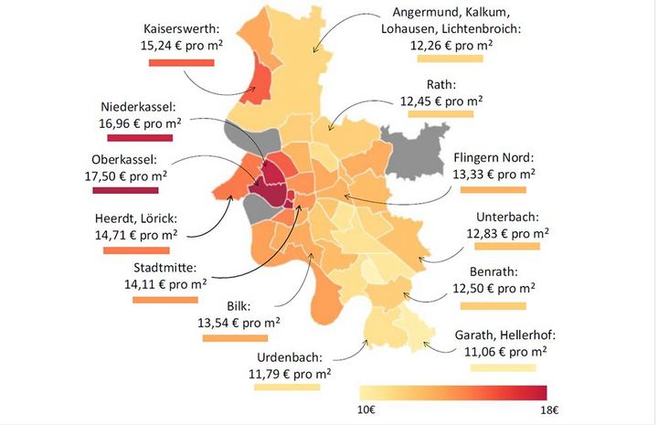 Mieten laut Mieterverein 