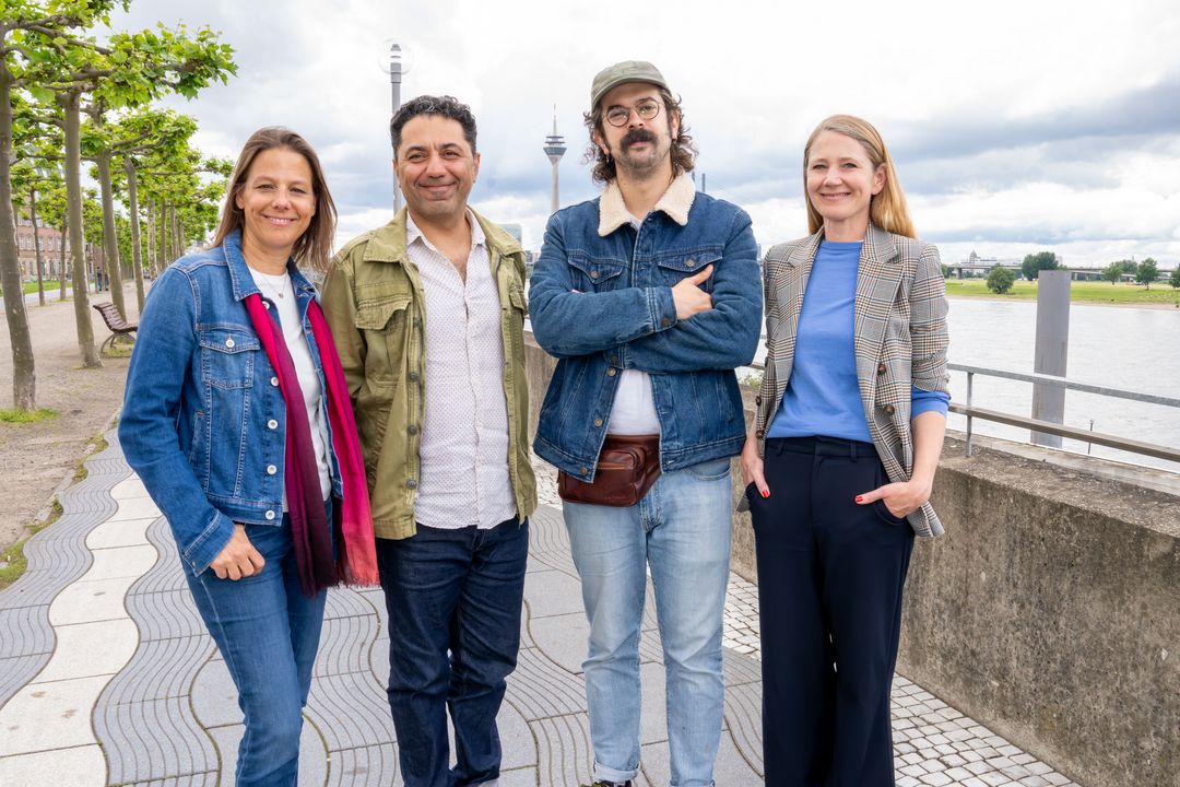 Vorstand MUSIC DÜSSELDORF (Daniela Stork, Hamed Shahi, Felix Wursthorn, Melanie Schrader), Foto: Kai Kuczera