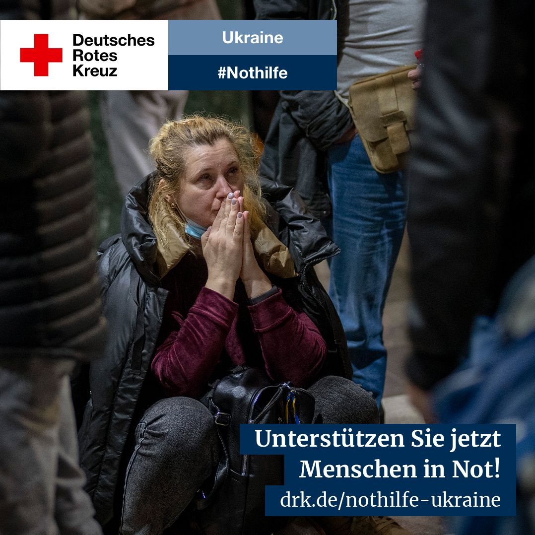 DRK: Spenden für wirkungsvolle humanitäre Hilfe für die Ukraine © DRK