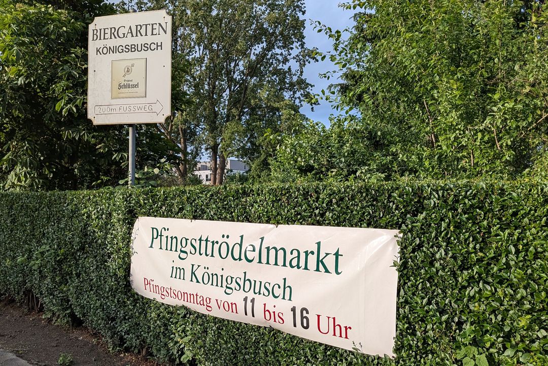 Pfingst-Trödelmarkt im KGV Königsbusch / Foto: Stefan Scholz, NDOZ