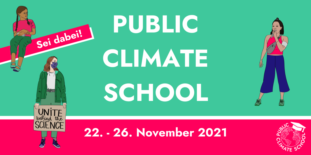 Public Climate School Düsseldorf vom 22. bis 26.11.2021 