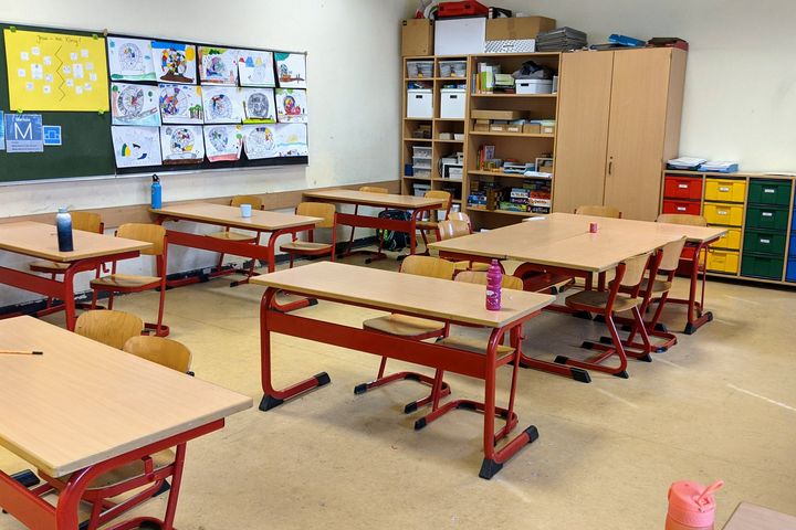 Klassenzimmer in Düsseldorf / Foto © Arthur H.C. Scholz