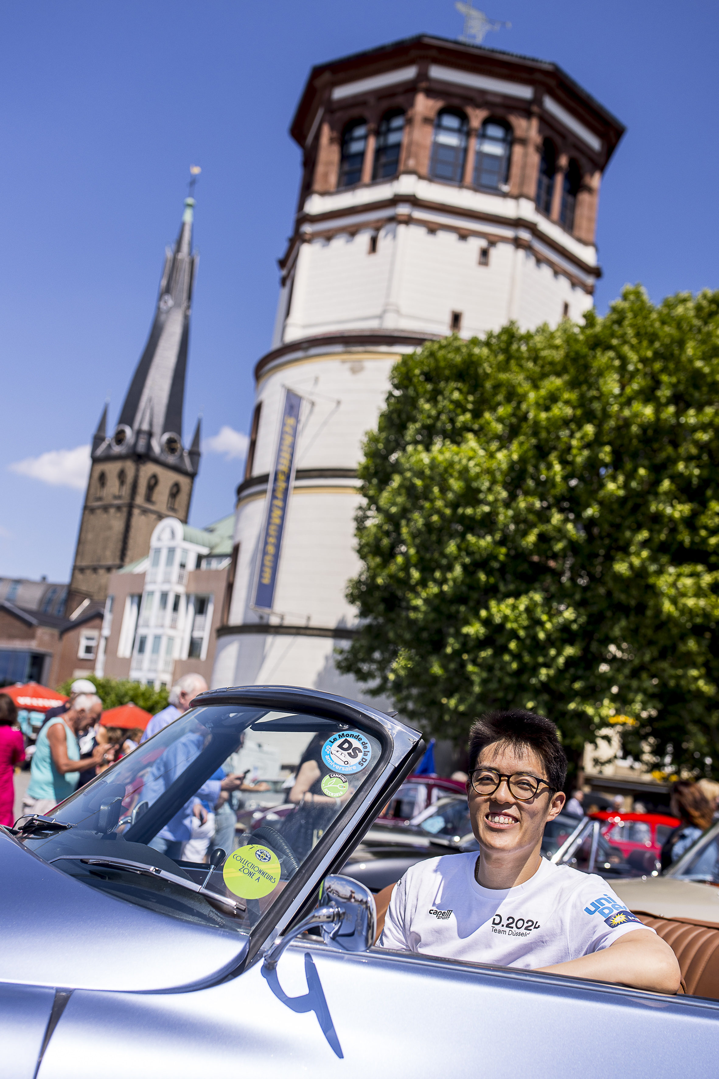 Dang Qiu beim Frankreich Fest / Foto © D.SPORT / Anne Orthen