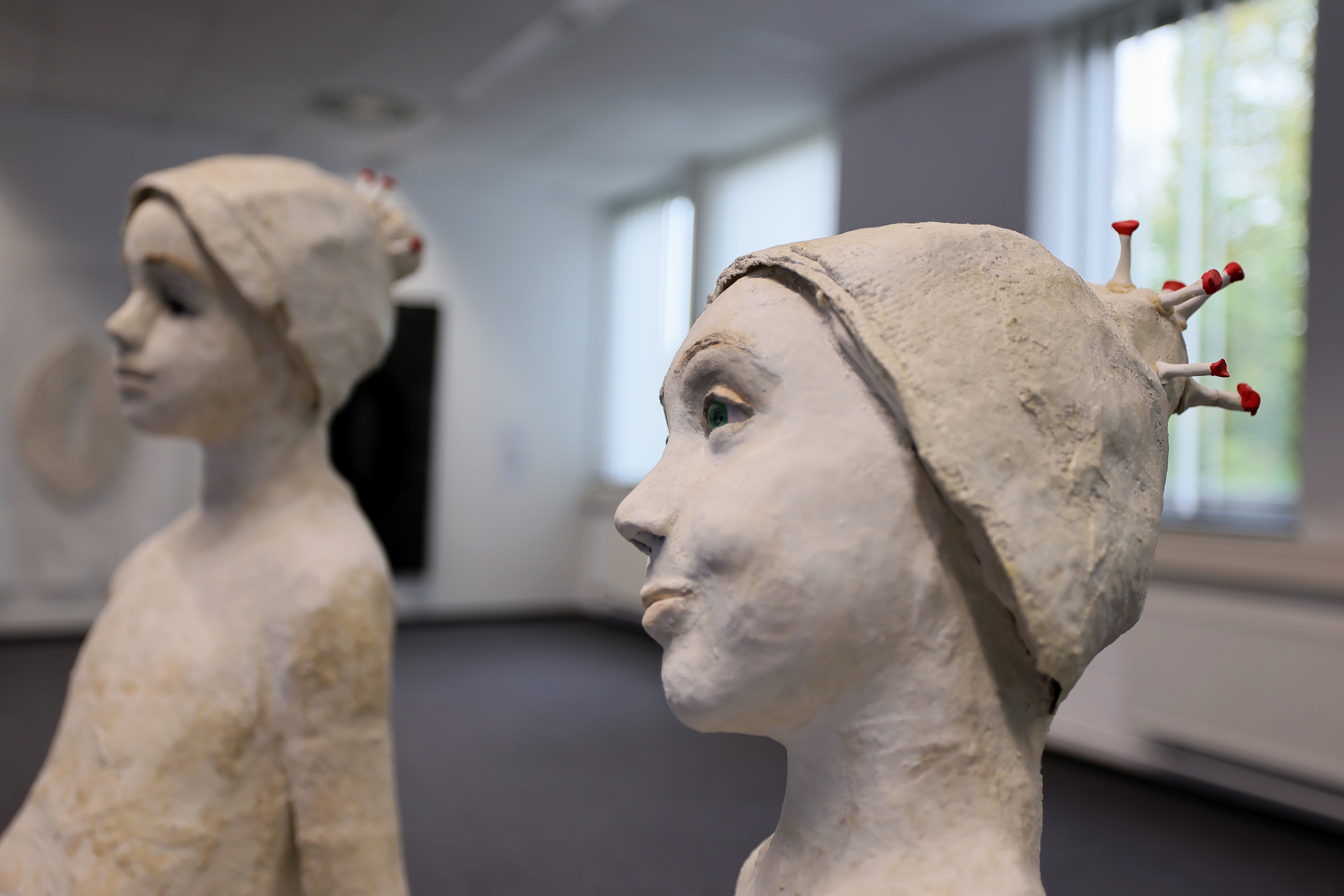 Ausstellung „KÜNSTLERINNEN! JETZT!“ in Düsseldorf-Heerdt. / Foto: Klaus von Jackelmann