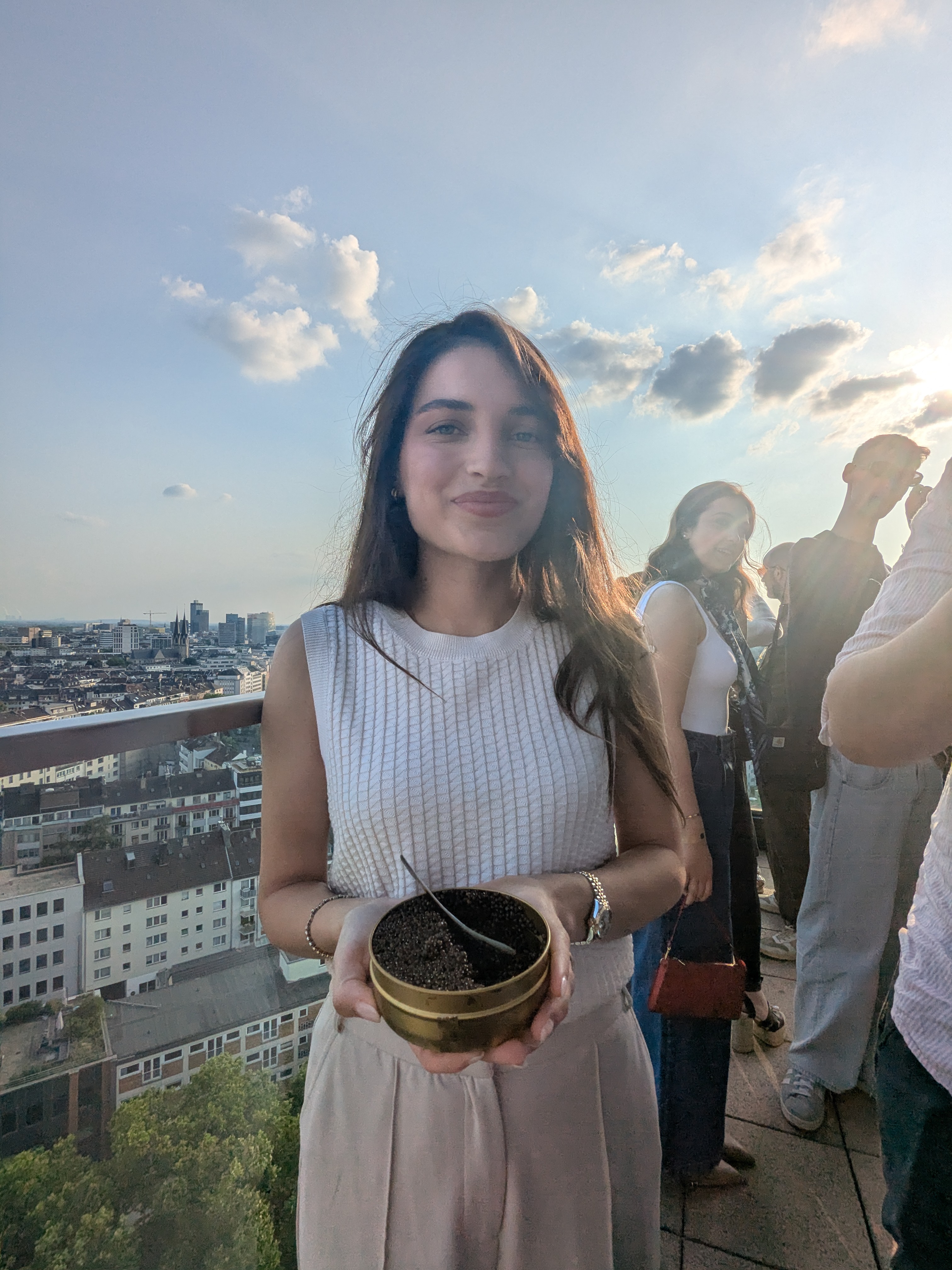 Großkörnig, mild-nussig und edel: Der Imperial Caviar aus der Amur-Region war einer der kulinarischen Höhepunkte des Abends./ Foto: Alexandra Scholz-Marcovich, NDOZ