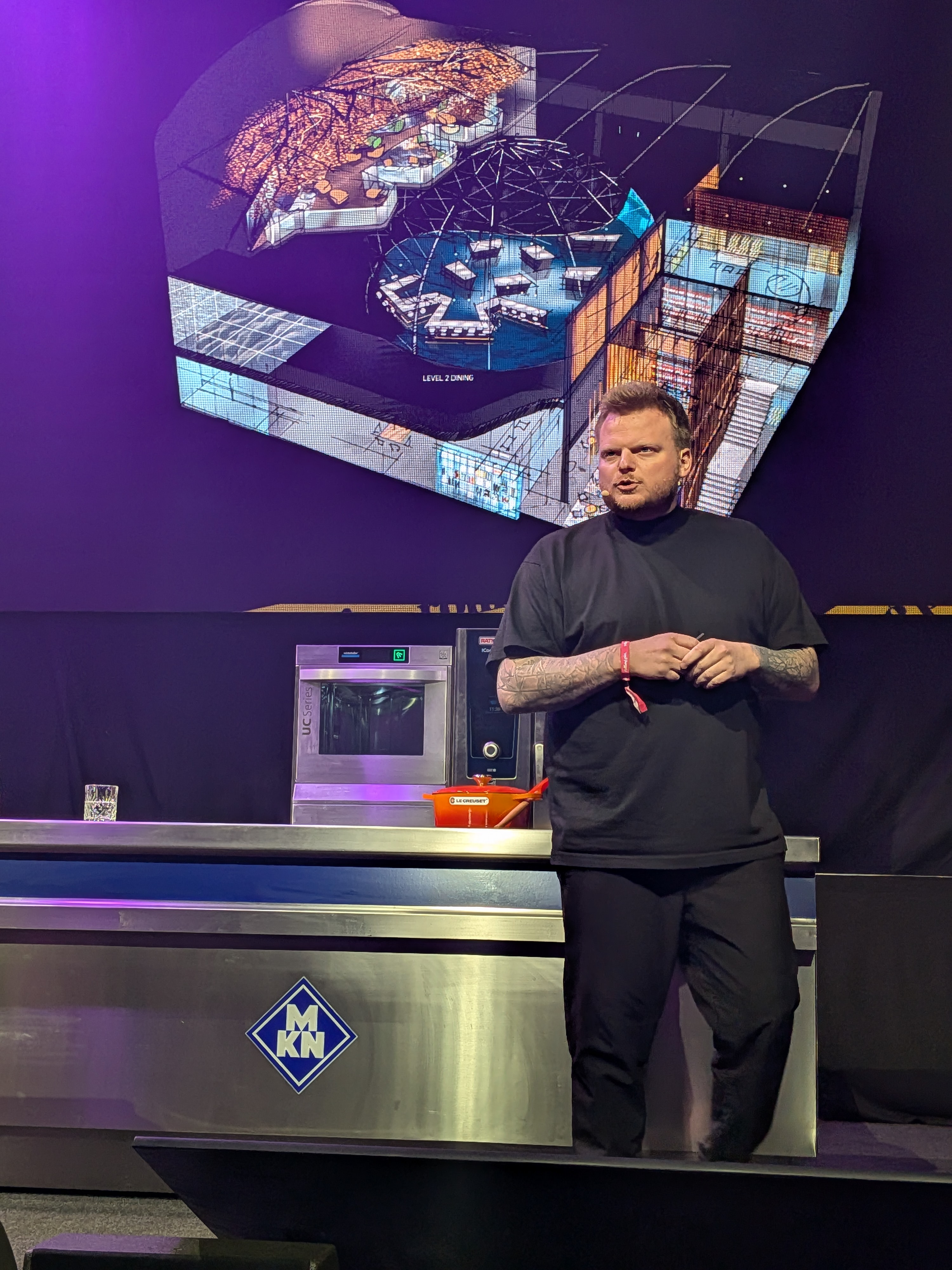 Die Pläne des „Alchemist“ verdeutlichen, wie Kulinarik, Raumgestaltung und Inszenierung zu einer einzigartigen Erfahrung verschmelzen. / Foto: Stefan Scholz, NDOZ